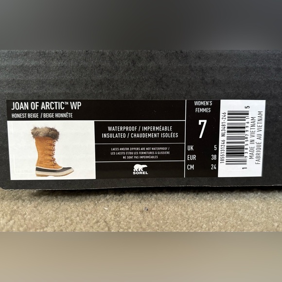 NIB SOREL Joan of Arctic Waterproof Boots Size 7 - Picture 6 of 9